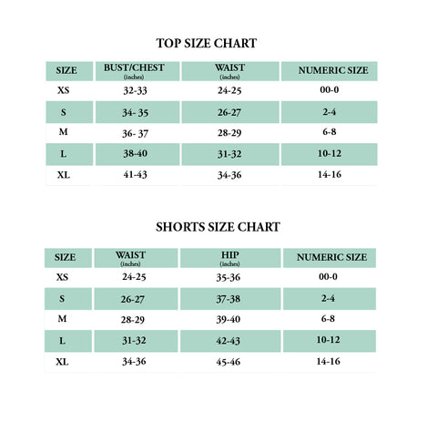 Sizing Charts – My Little Belleville