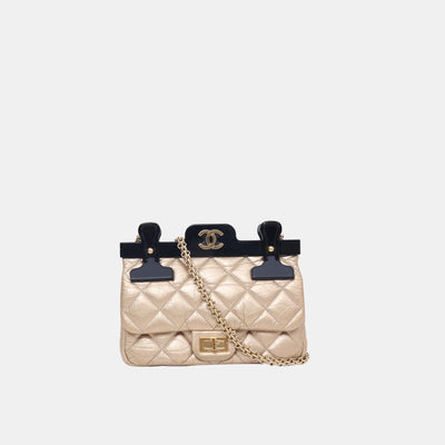 Chanel 2.55 Reissue Limited Edition Airplanes Flap Denim Shoulder Bag