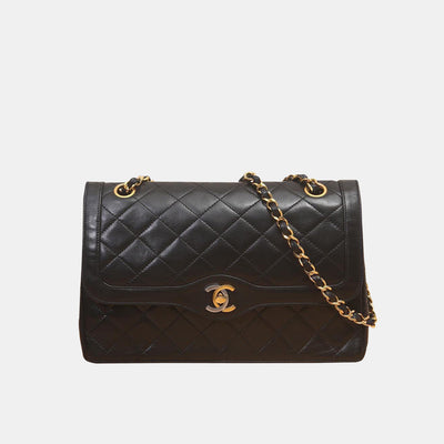 chanel paris limited double flap medium