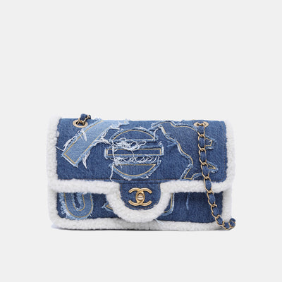 Extremely Rare Chanel Denim Mini Classic Flap – SFN