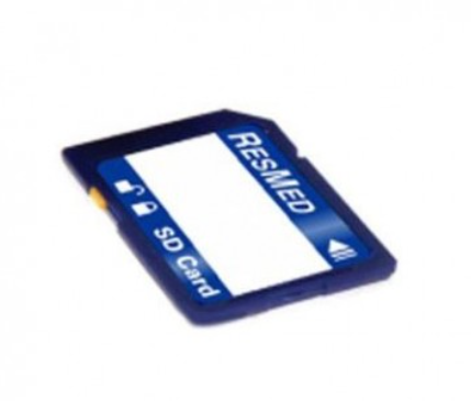 ResMed Air 10 SD Card with Protective Folder Single Pack & Ten Pack - 37333 & 37329 - Valley Medical Supplies