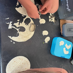 spooky DIY Halloween crackers