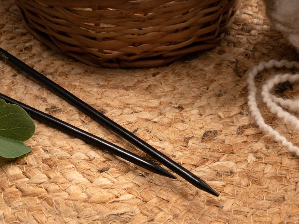 Single pointed knitting needles from Lantern Moon