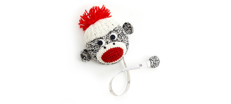 Sock Monkey measuring tape