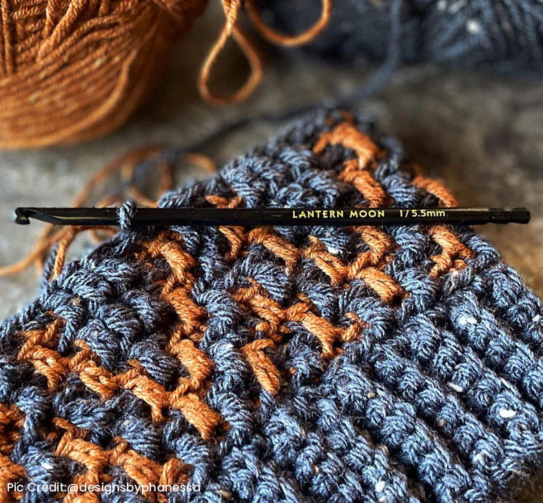 Premium Crochet Hook Case for Storage Knitting Needles, Crochet