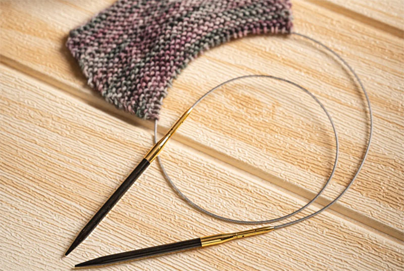 Circular knitting needles from Lantern Moon