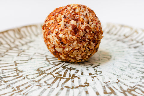 red cheese ball