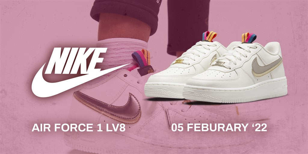 The Nike Air Force 1 LV8 - Big Kids' Shoes