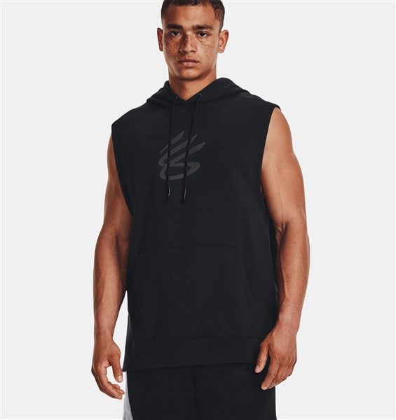 sleeveless workout hoodie nike