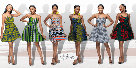 Ikojn Nairobi Kenya Women's Fashion Styles African Wear Hot Weather wear Midi Dresses Collection Short dress