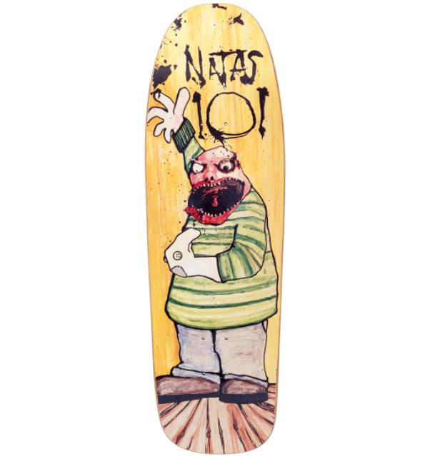 moersleutel leeg Verminderen 101 Skateboards "Natas Kaupas- Sock Puppet" 9.56" Slick Deck IN STOCK – Cal Skate  Skateboards