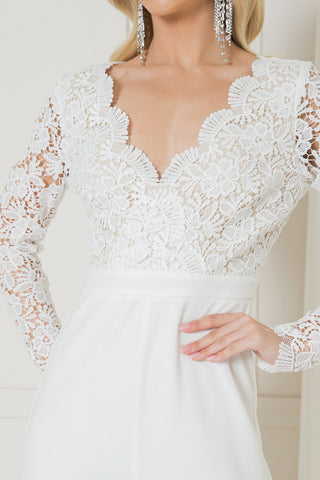 lovely lace jumpsuit