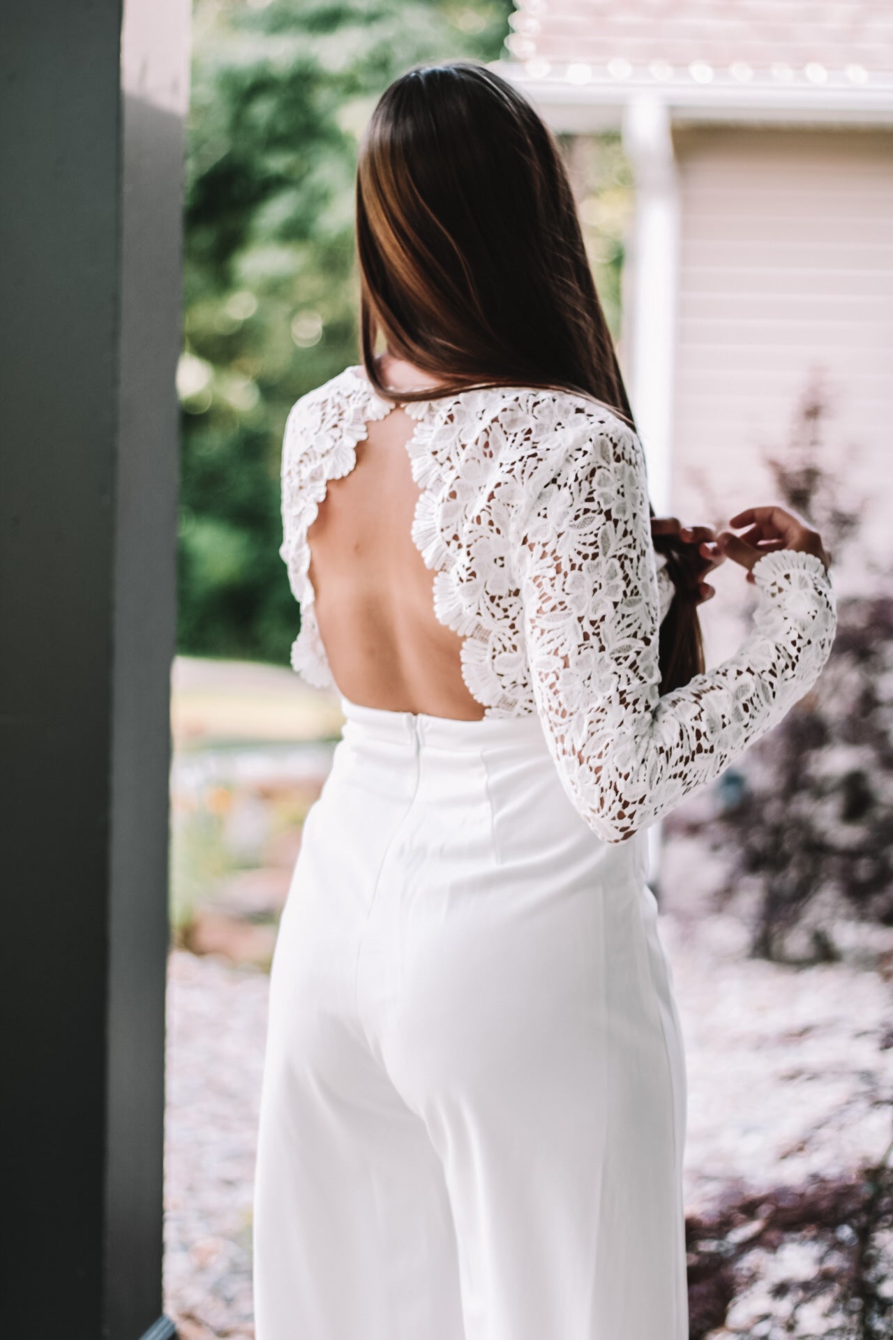 lovely lace jumpsuit