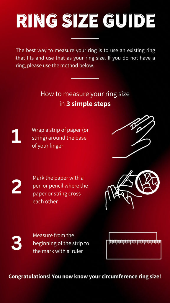 How to Read a Ring Size Conversion Chart