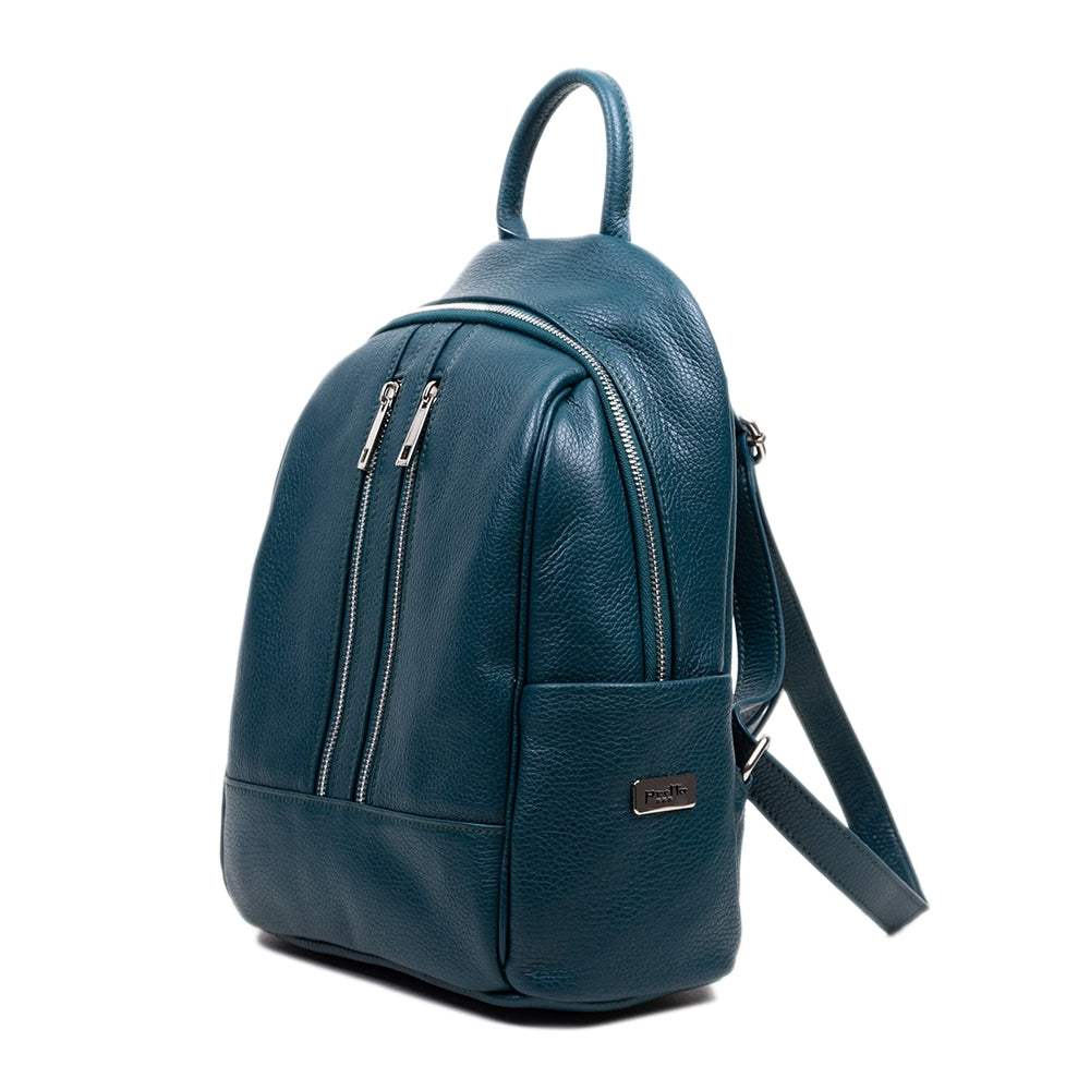 Rucsac Piele, Model Pretta- 8105 Ottanio Blu