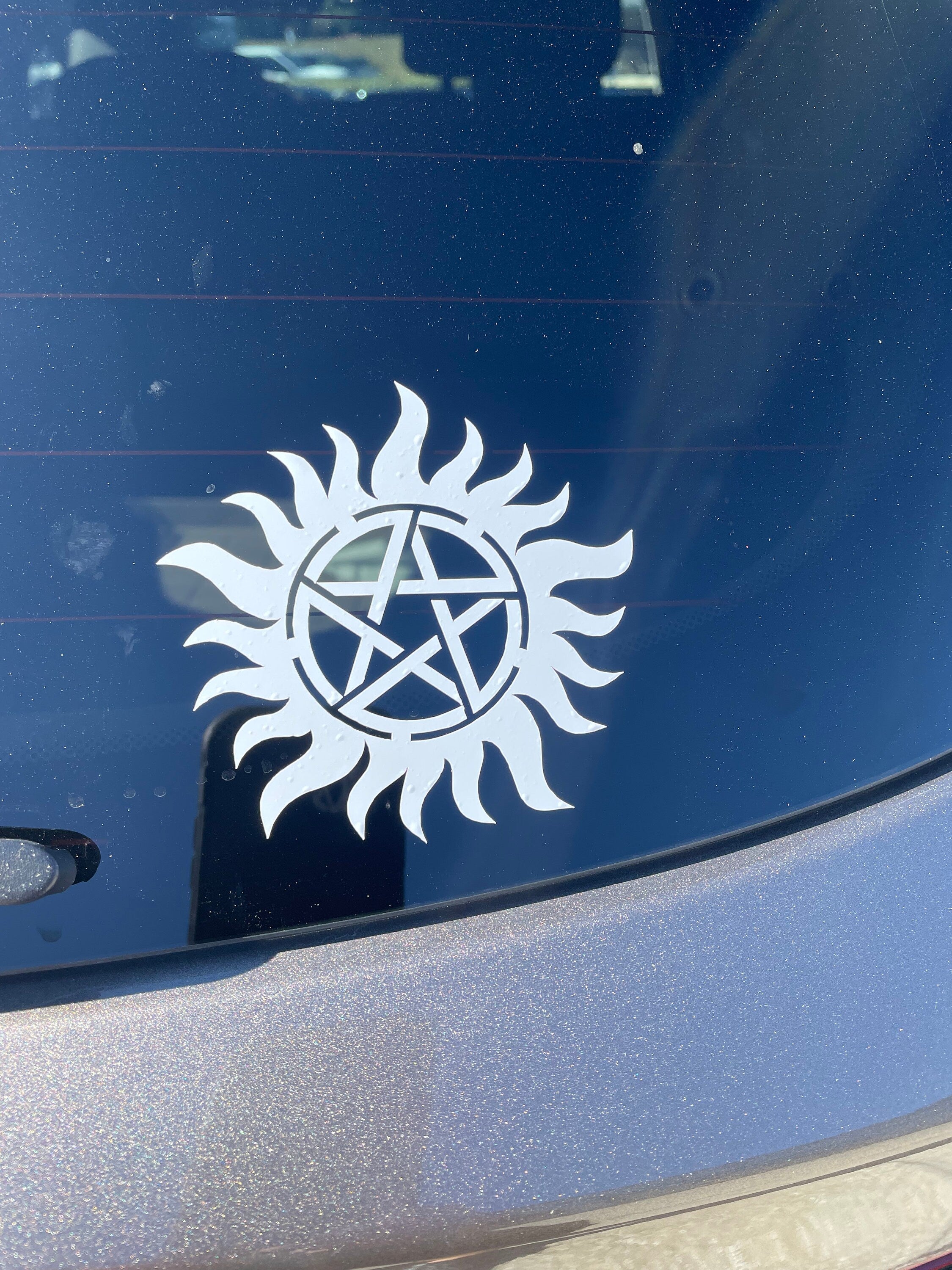 Driver Picks The Music - Supernatural - Sticker sold by Giralda Addition, SKU 613525