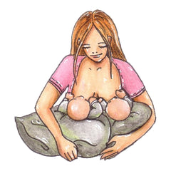 Twins breastfeeding football posture myEphelia lactation consultant