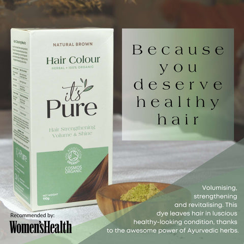 Get the healthy hair of your dreams with our organic hair colours