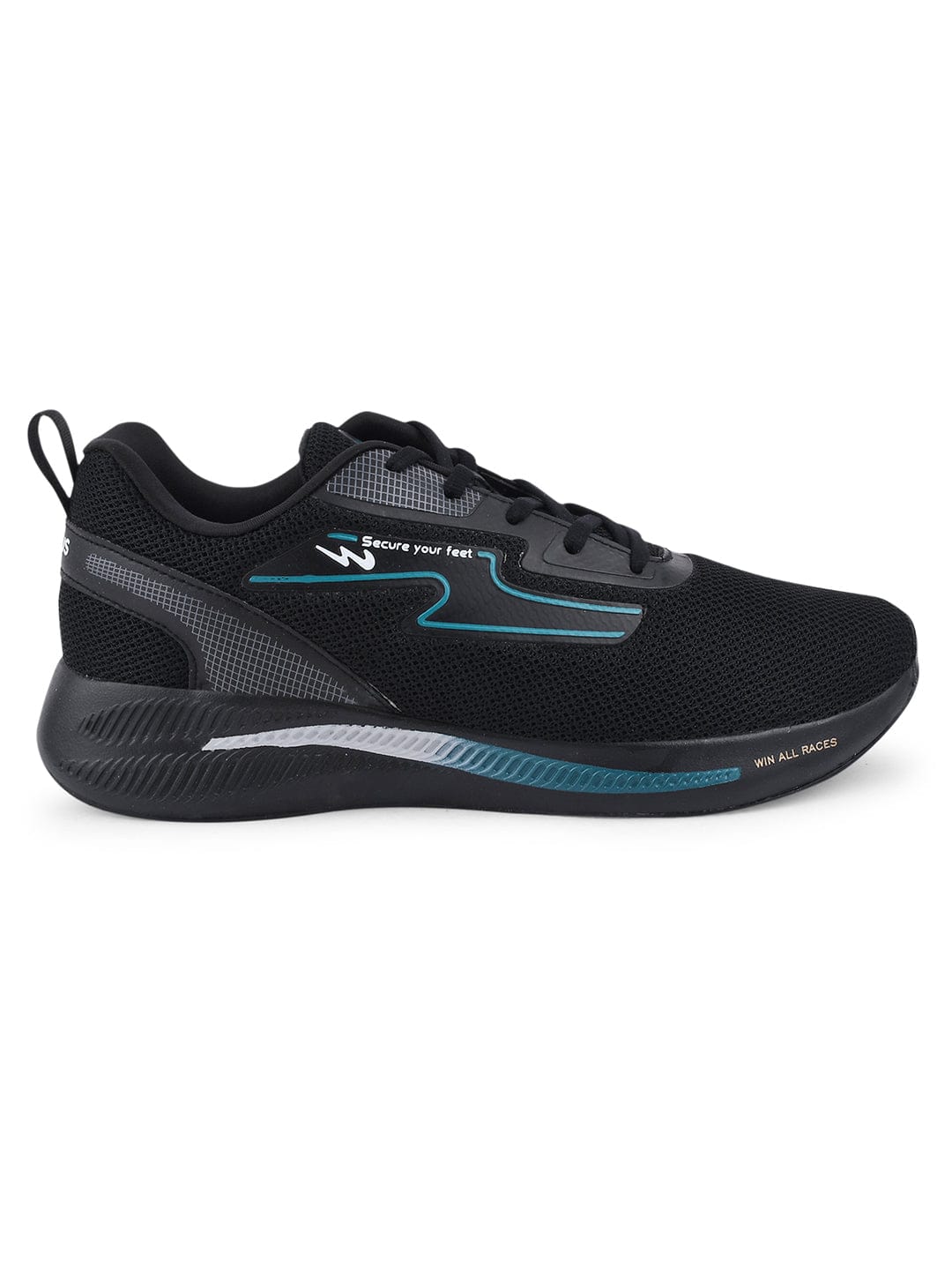 Buy CAMP-RAMBO Black Men's Running Shoes online | Campus Shoes