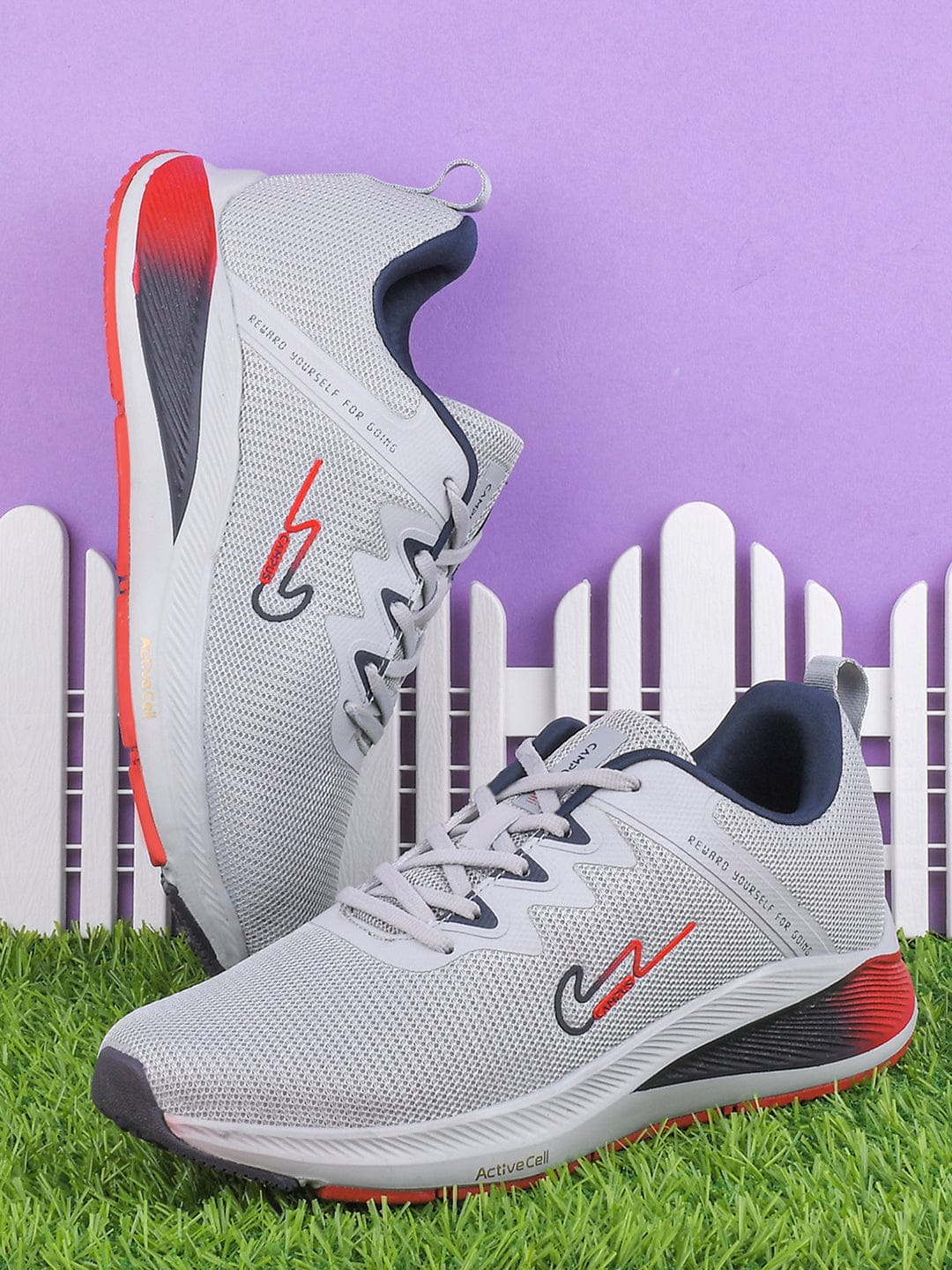 Buy CAMP-XMEN Grey Men's Running Shoes online | Campus Shoes