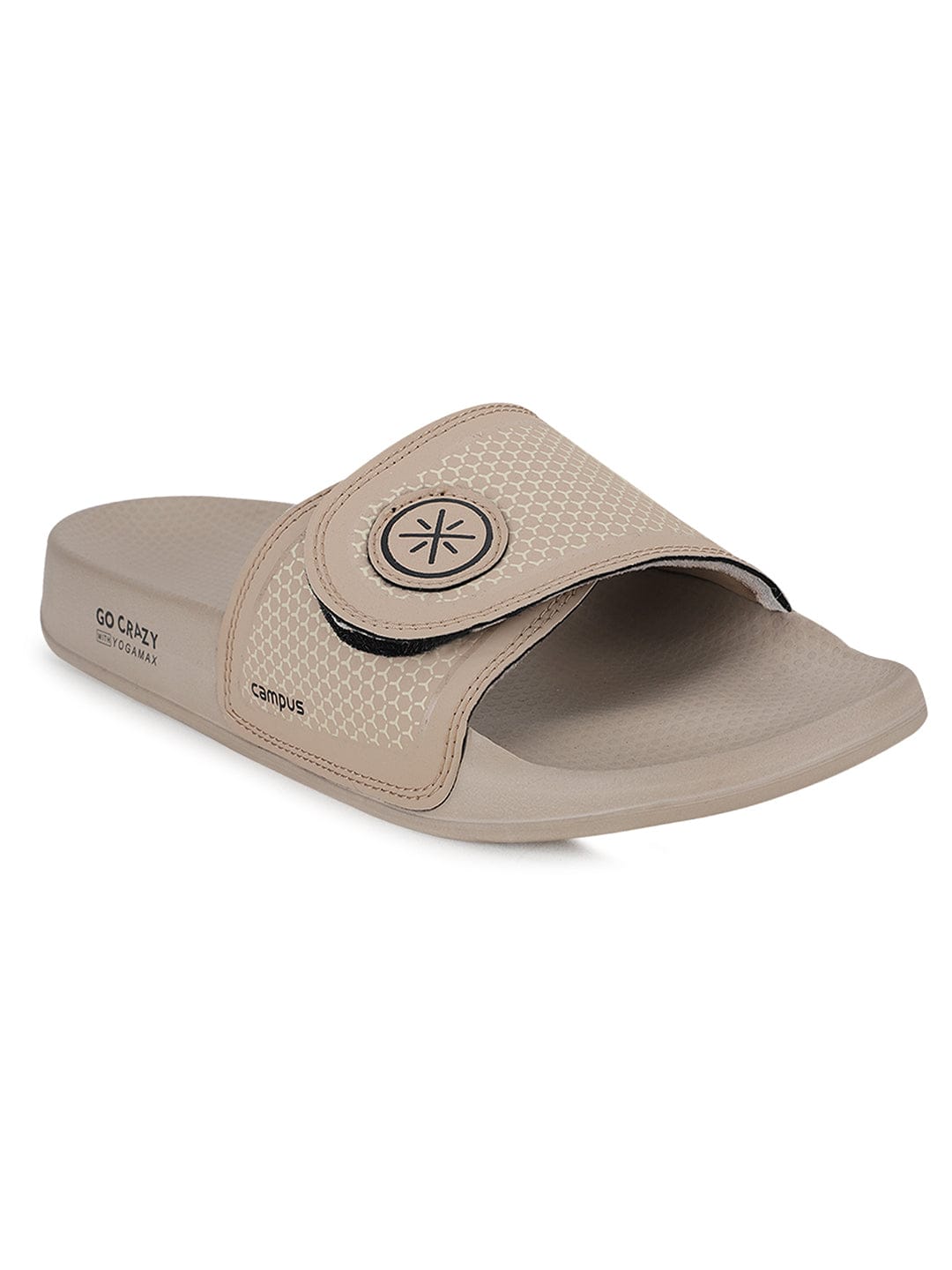 Buy GC-SL-07 Beige Men's Sliders online | Campus Shoes