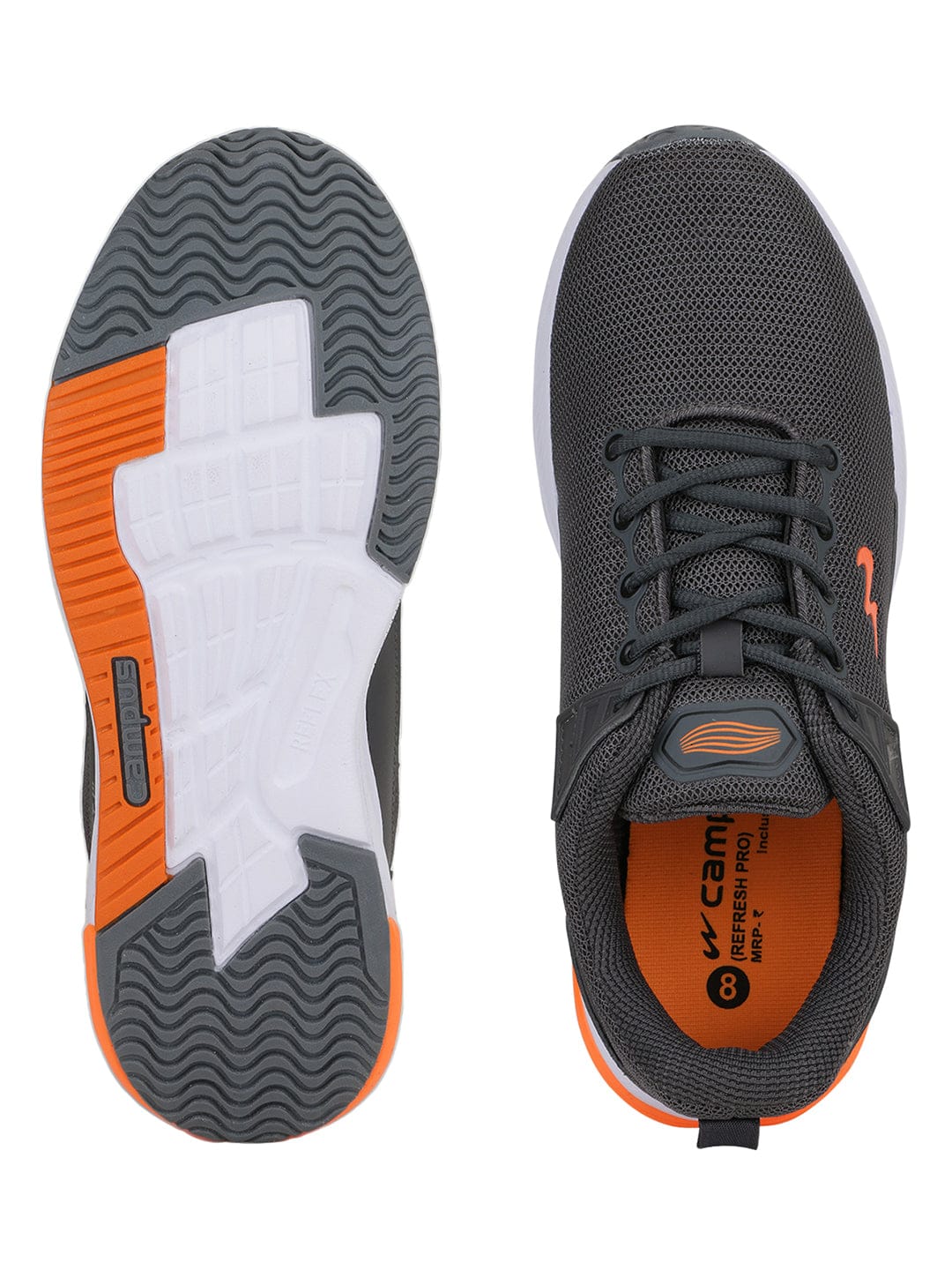 Buy REFRESH PRO Grey Men's Running Shoes online | Campus Shoes