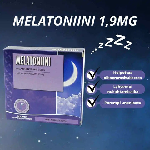 Melatoniini 1,9mg