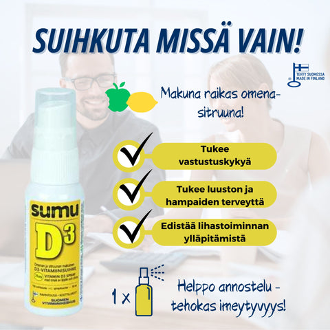 Sumu d-vitamiinisuihke