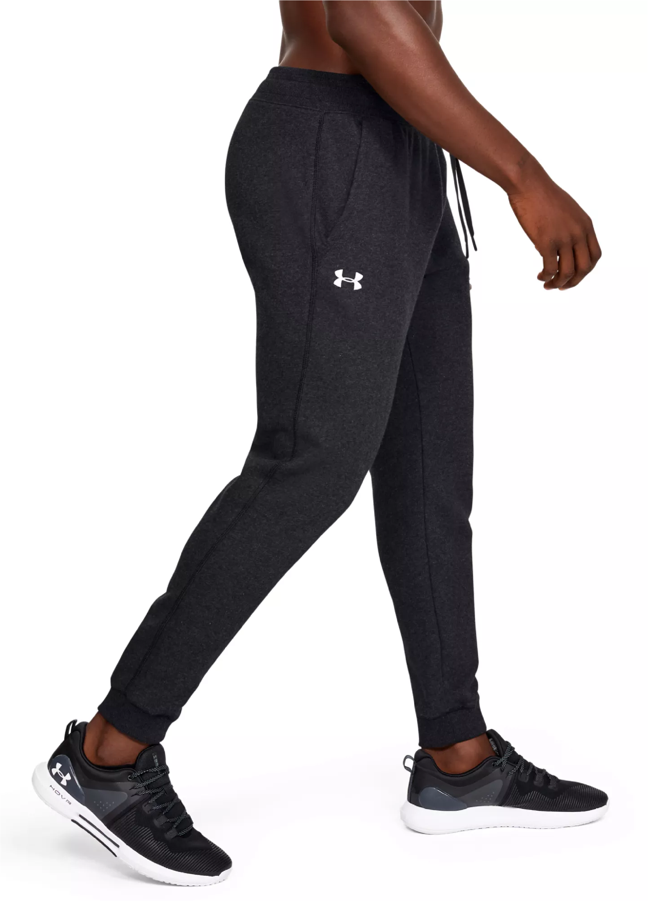 men's ua hustle fleece joggers