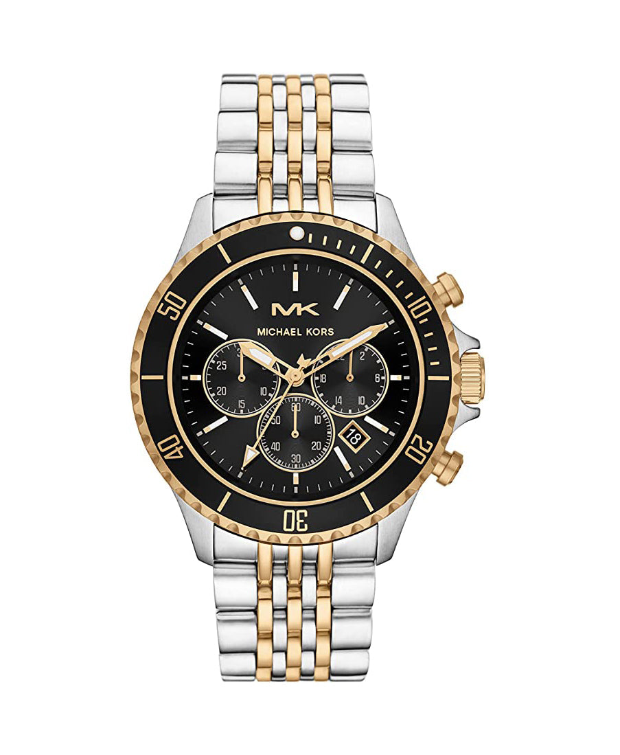 New Michael Kors MK8311 Everest Stainless Steel Bracelet Chronograph Men's  Watch | eBay