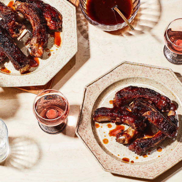 Blossom Bees' Oven-Baked Sticky Honey Baby Back Ribs