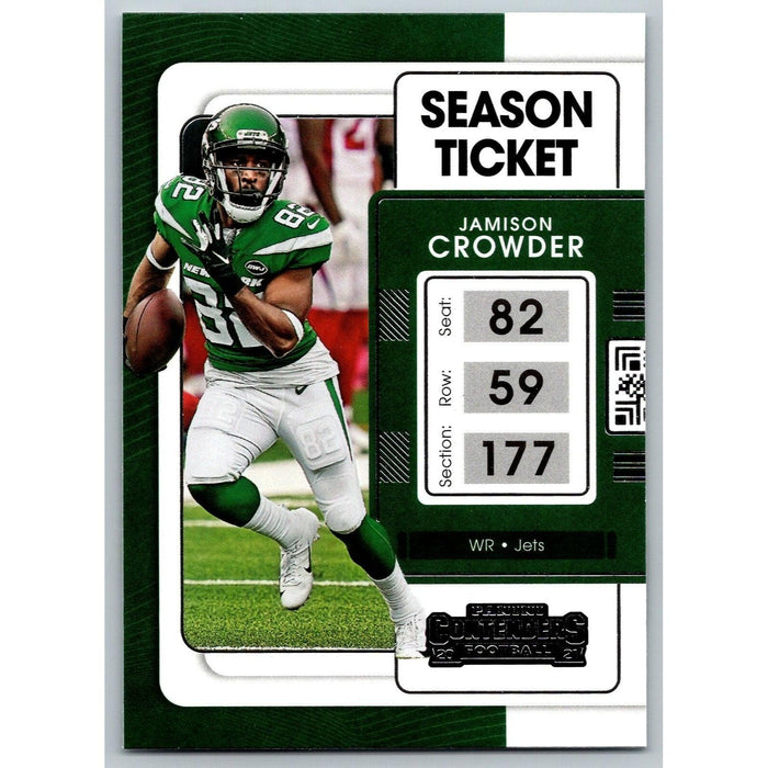 2021 Panini Contenders NFL Jamison Crowder New York Jets #78