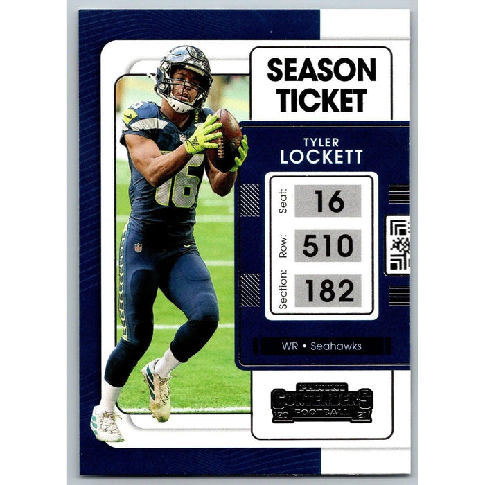 2021 Panini Contenders NFL Tyler Lockett Seattle Seahawks #87