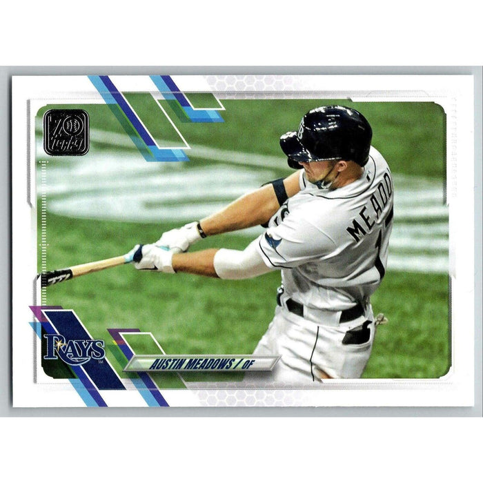 2021 Topps Baseball Complete Set Austin Meadows Tampa Bay Rays #86 -  Collectible Craze America