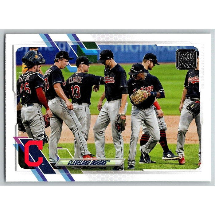 2021 Topps Baseball Complete Set Cleveland Indians Cleveland Indians # -  Collectible Craze America