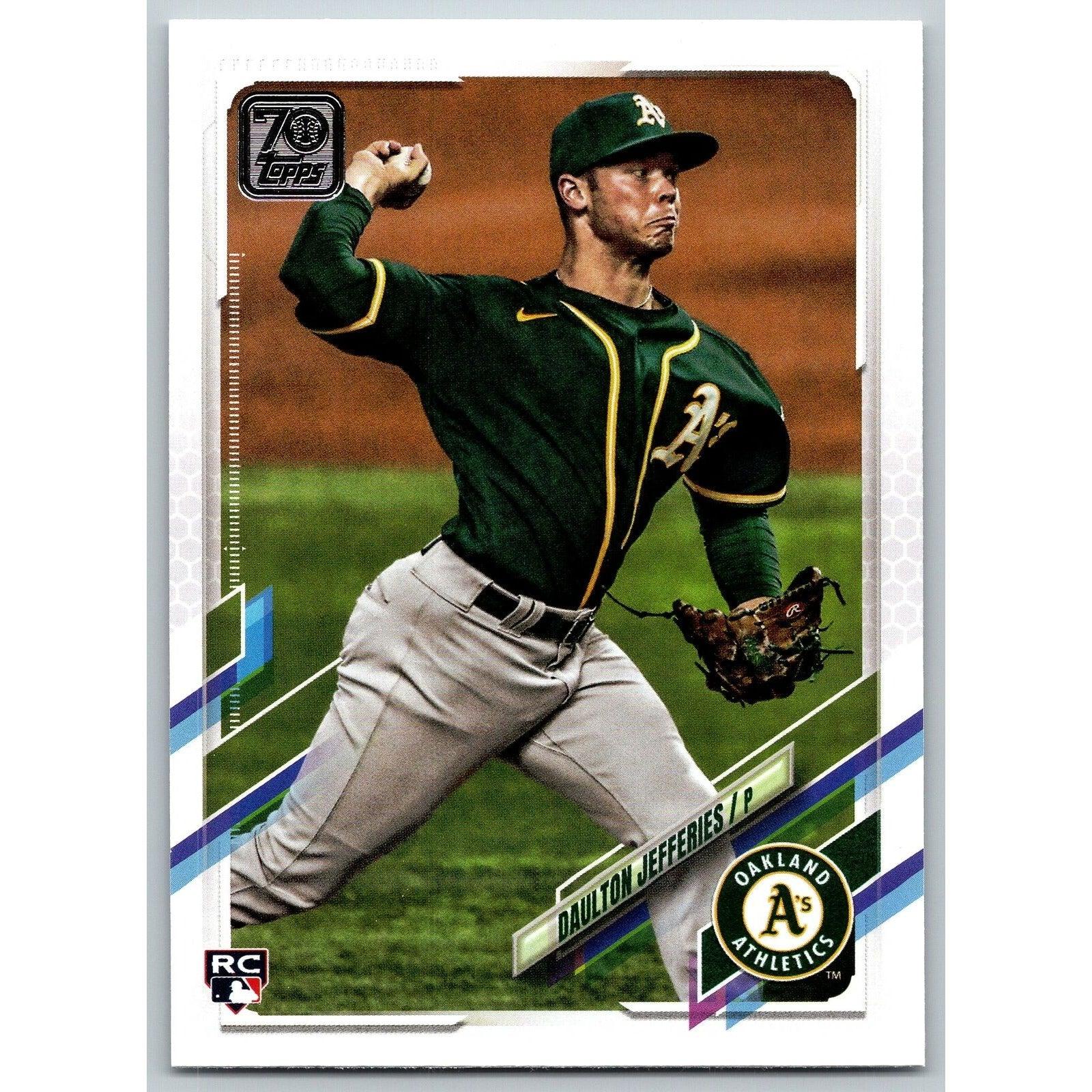 2021 Topps Oakland Athletics Baseball Cards Team Set