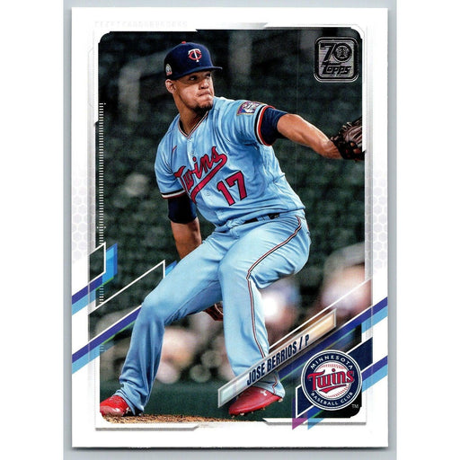 Jose Berrios - Minnesota Twins (MLB Baseball Card) 2021 Topps # 395 Mint