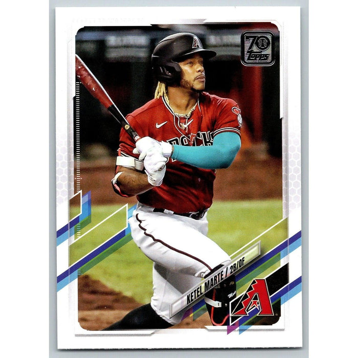 2021 Topps Arizona Diamondbacks Team Set w/ Update 28 Cards