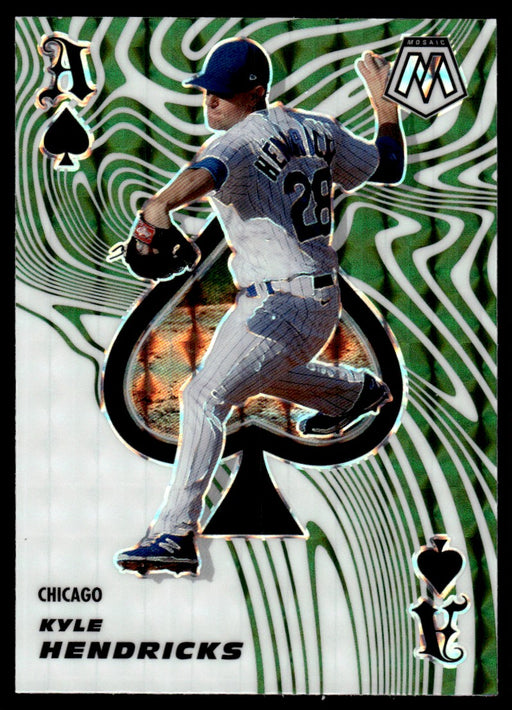 Kyle Hendricks 2021 Panini Mosaic # ACE12 Green Prizm Ace Chicago Cubs -  Collectible Craze America