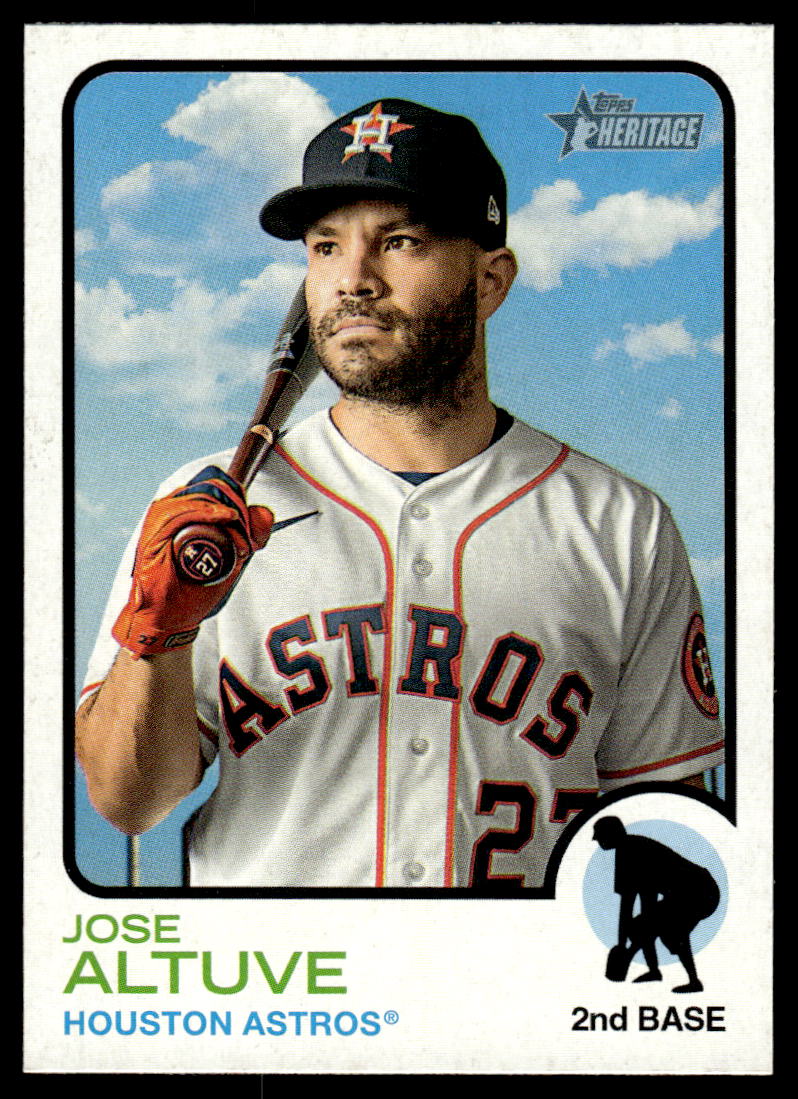 Jose Altuve 2022 Topps Series 1 Base Set Baseball Card Houston 