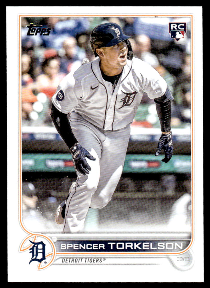 Spencer Torkelson Detroit Tigers 2022 Topps Now # 38 Rookie Card