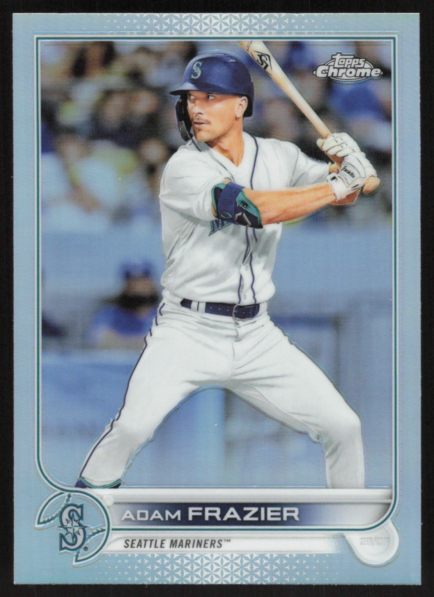 Adam Frazier 2022 Topps Chrome # 47 Refractor Seattle Mariners