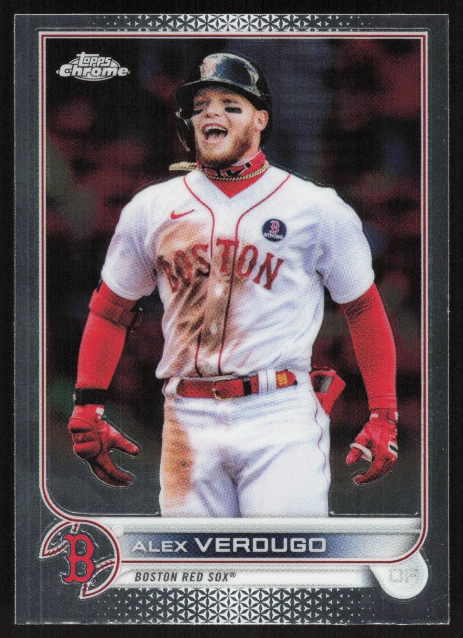 Alex Verdugo 2022 Topps Chrome Baseball # 33 Boston Red Sox Base -  Collectible Craze America