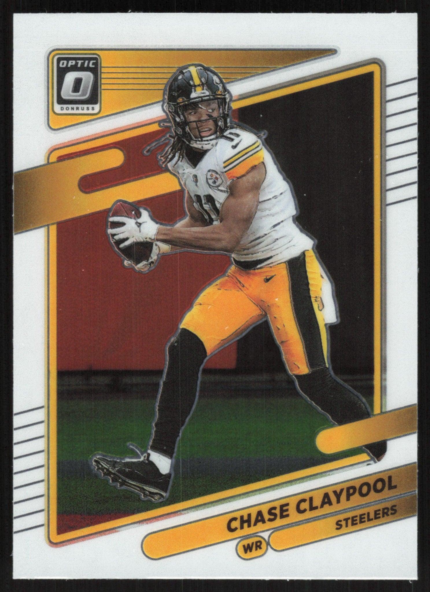 Chase Claypool 2021 Panini Playoff Football #46 Pittsburgh Steelers Card