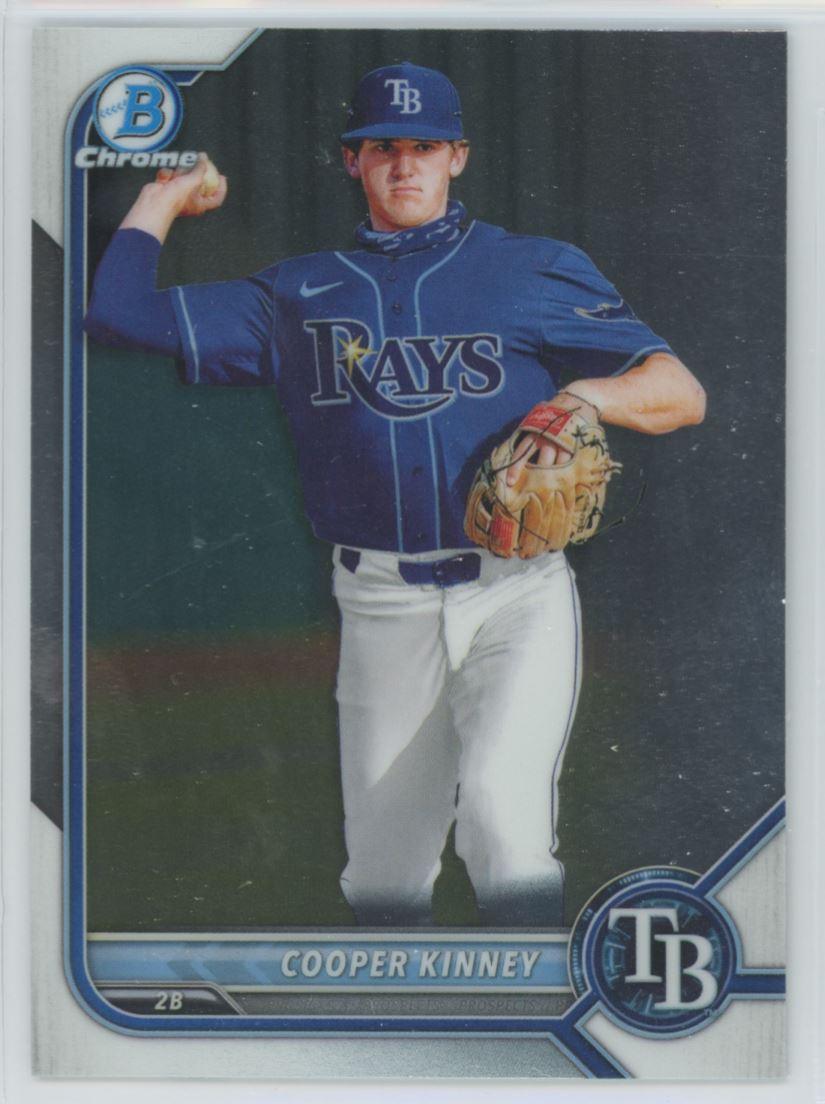 2022 Bowman & Prospects Tampa Bay Rays Baseball Cards Team Set