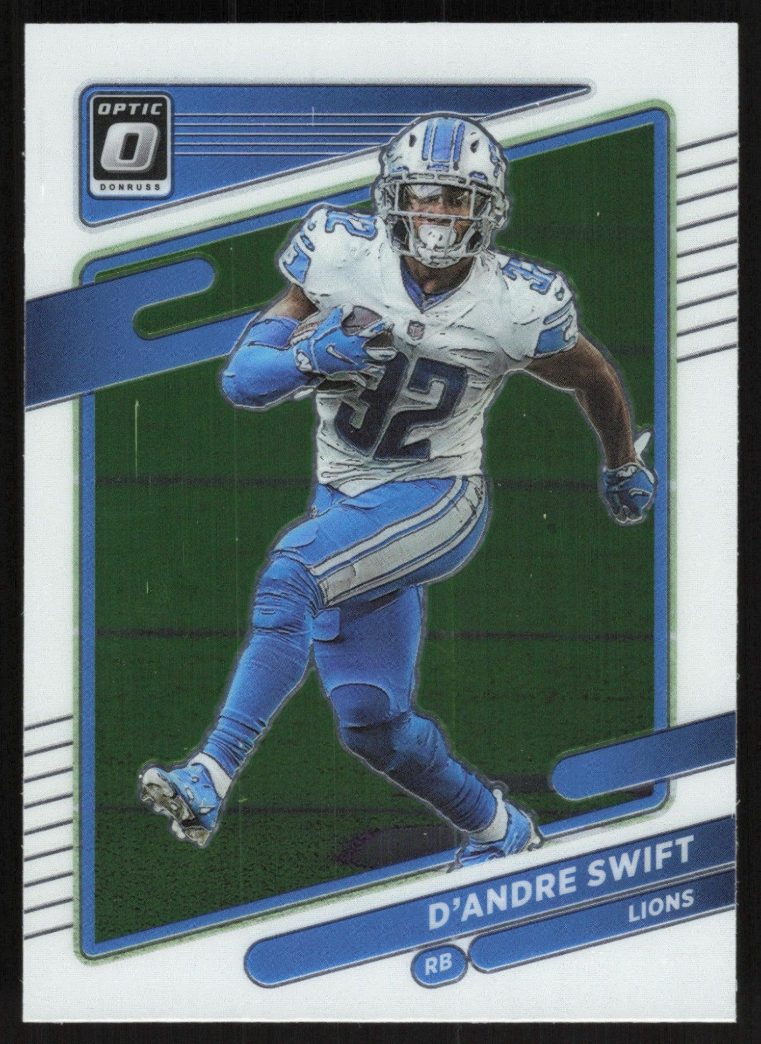 2021 Panini Donruss Football D'Andre Swift Detroit Lions