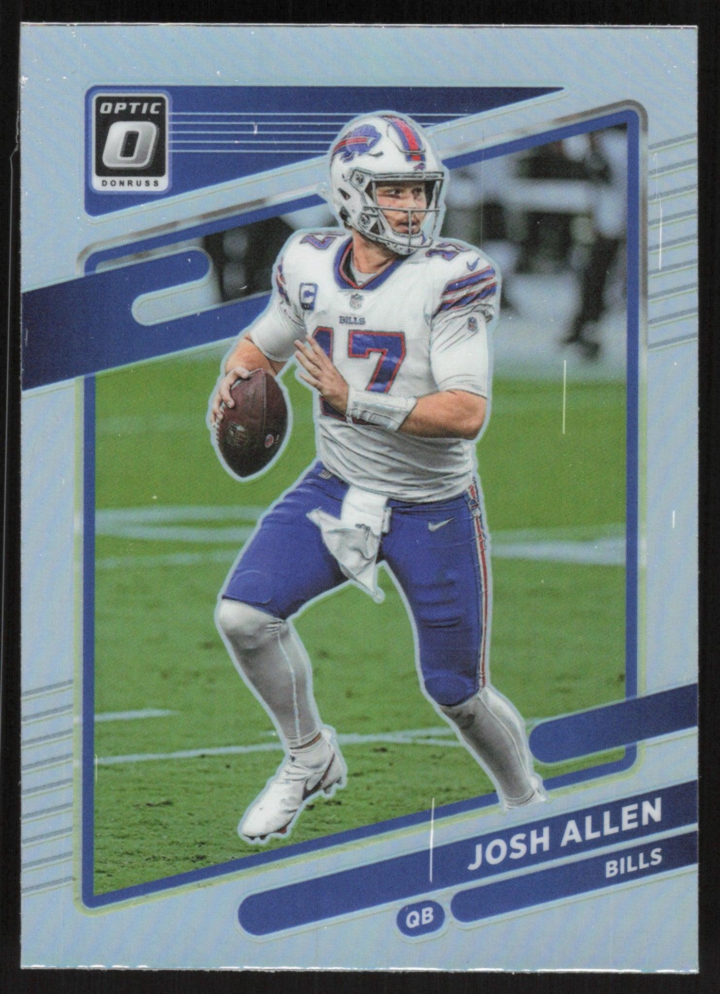 Josh Allen 2021 Donruss Optic # 53 Silver Prizm Buffalo Bills - Collectible  Craze America