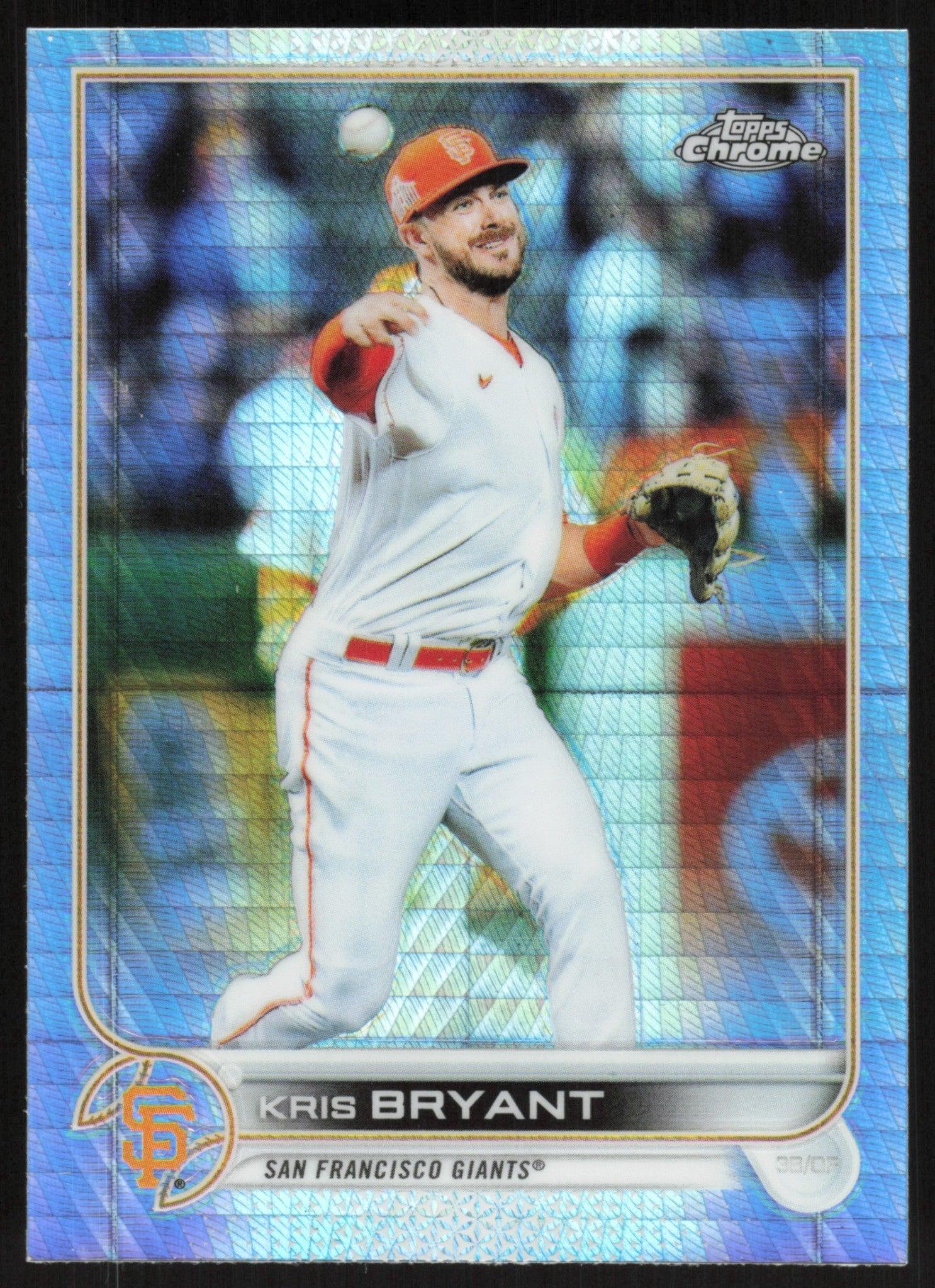 Kris Bryant 2022 Topps Chrome # 9 Prism Refractor San Francisco Giants -  Collectible Craze America