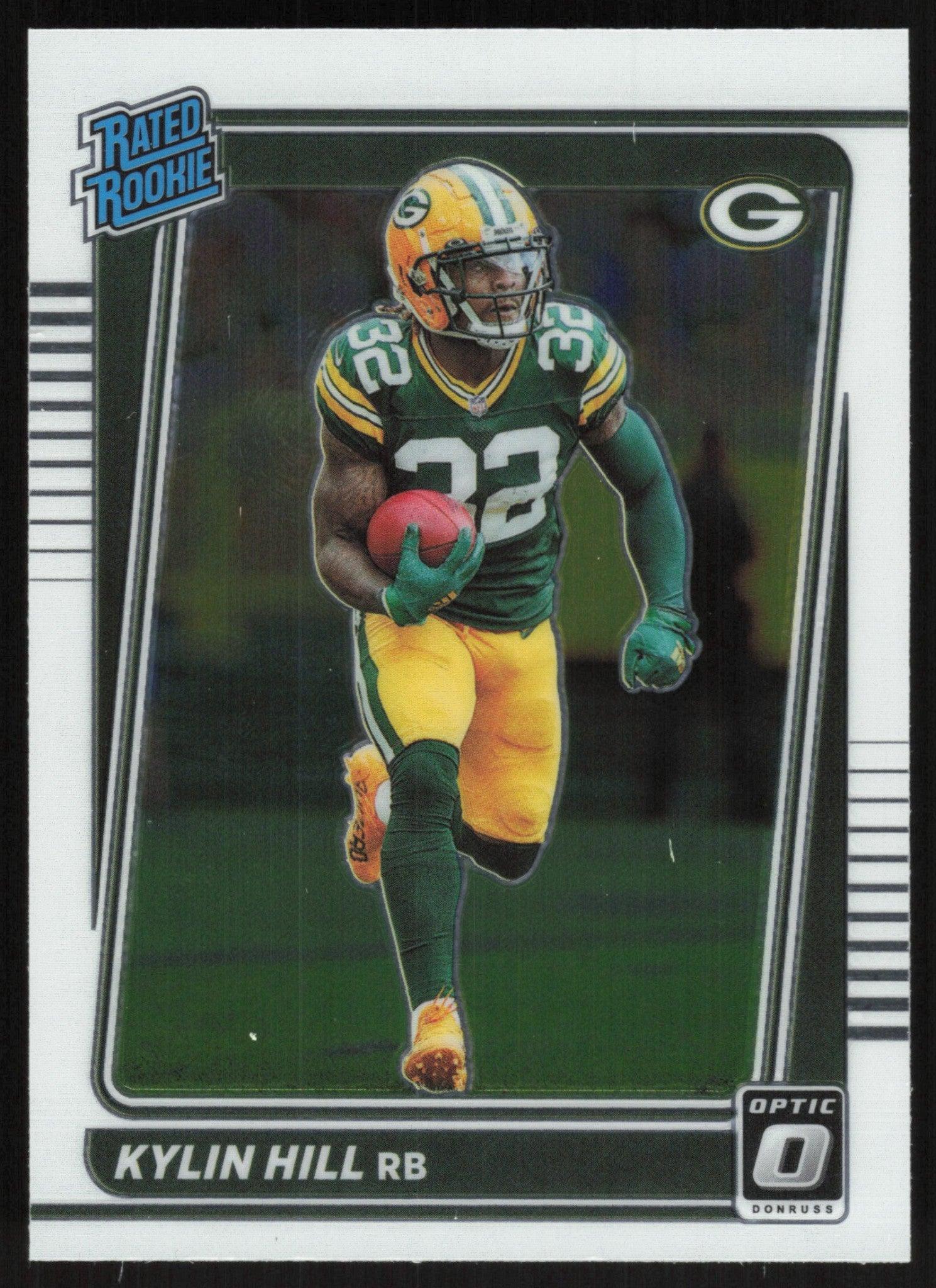 Kylin Hill 2021 Donruss Optic Rated Rooke # 289 RC Green Bay Packers B -  Collectible Craze America