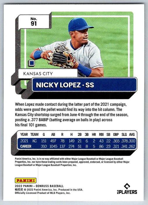 Grading the 2022 KC Royals: Infielder Nicky Lopez